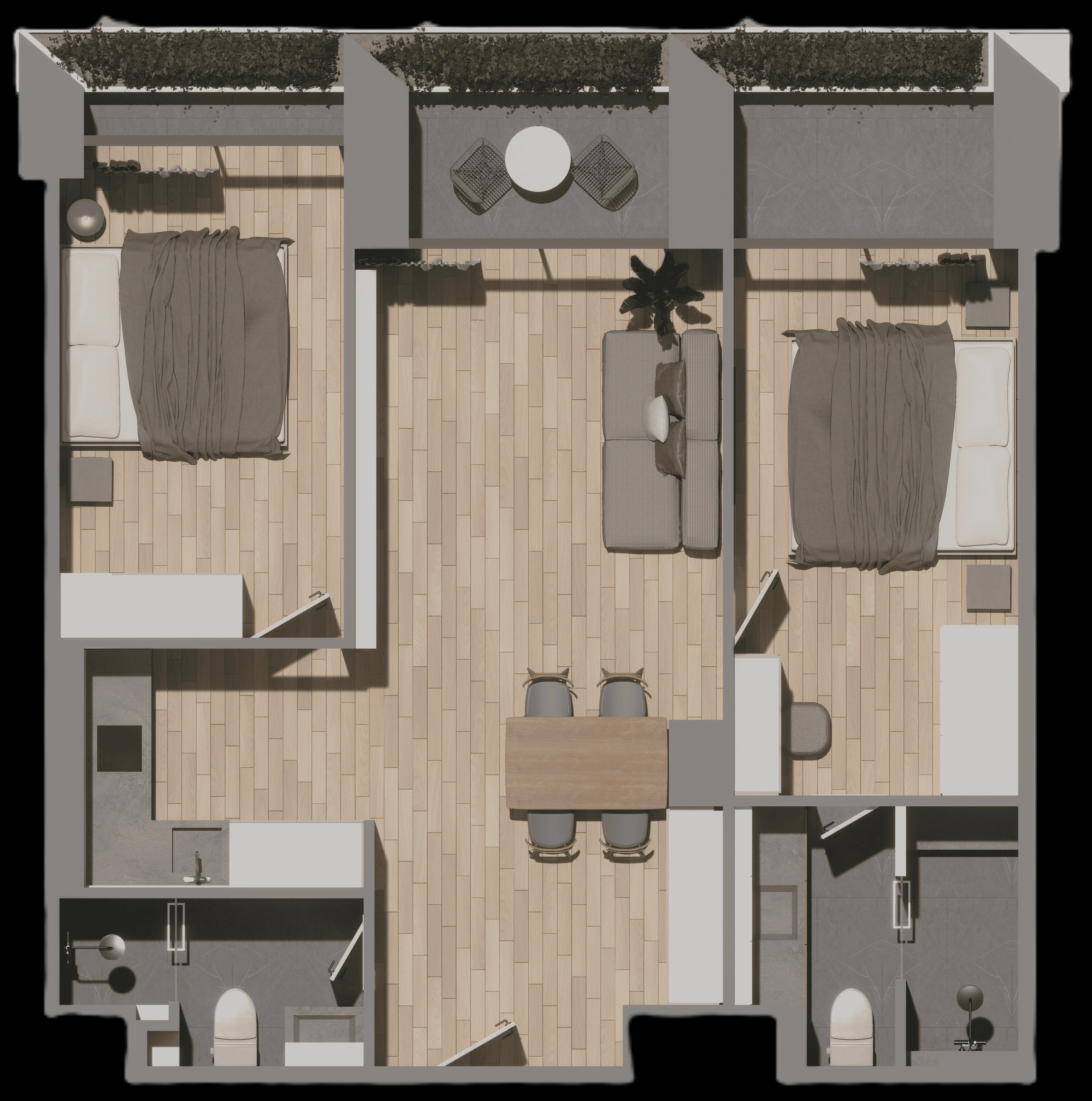 Serene Condo Layan · C118 1