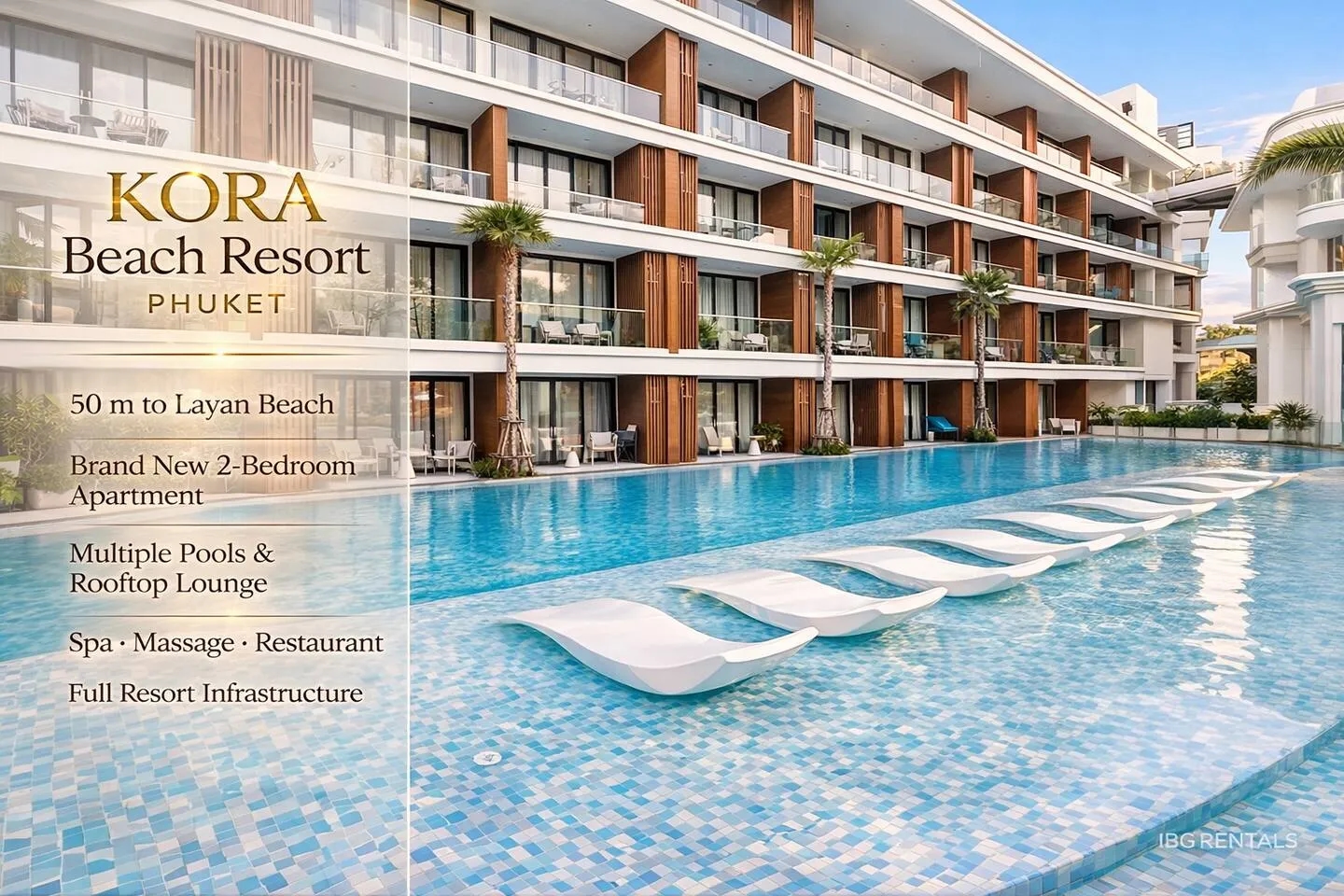 2BR Beachside Resort - 50m to the sea 5