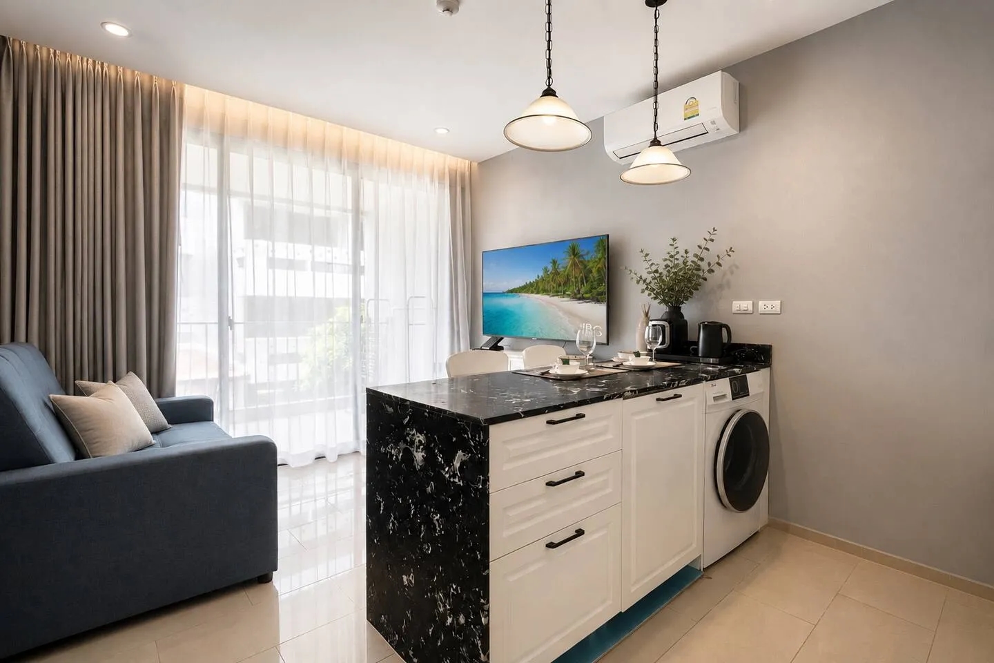Suite Calypso 1br| Palmyrah Surin 300m to beach 3
