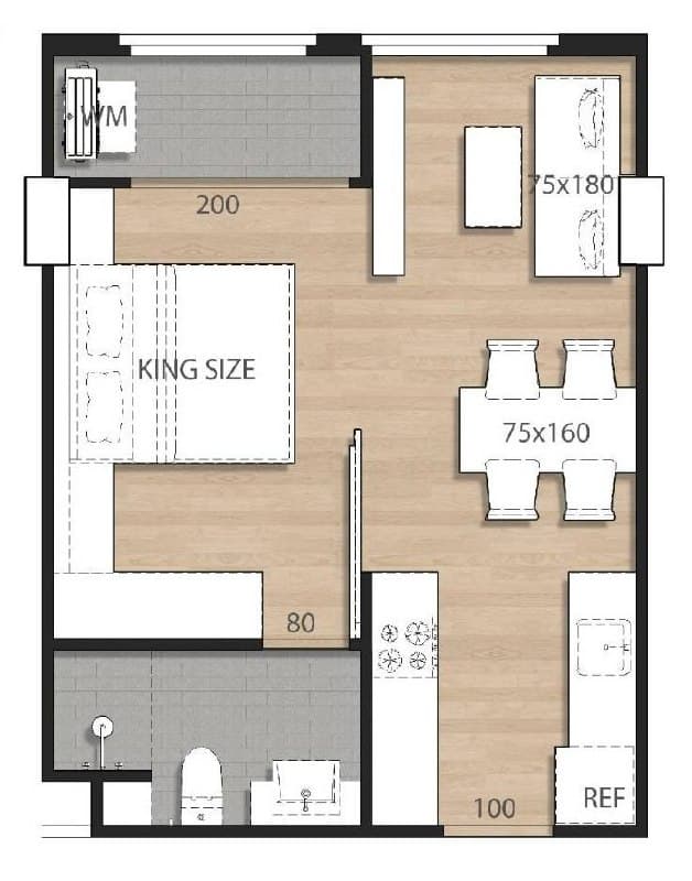 Above Element Condominium · A217 1