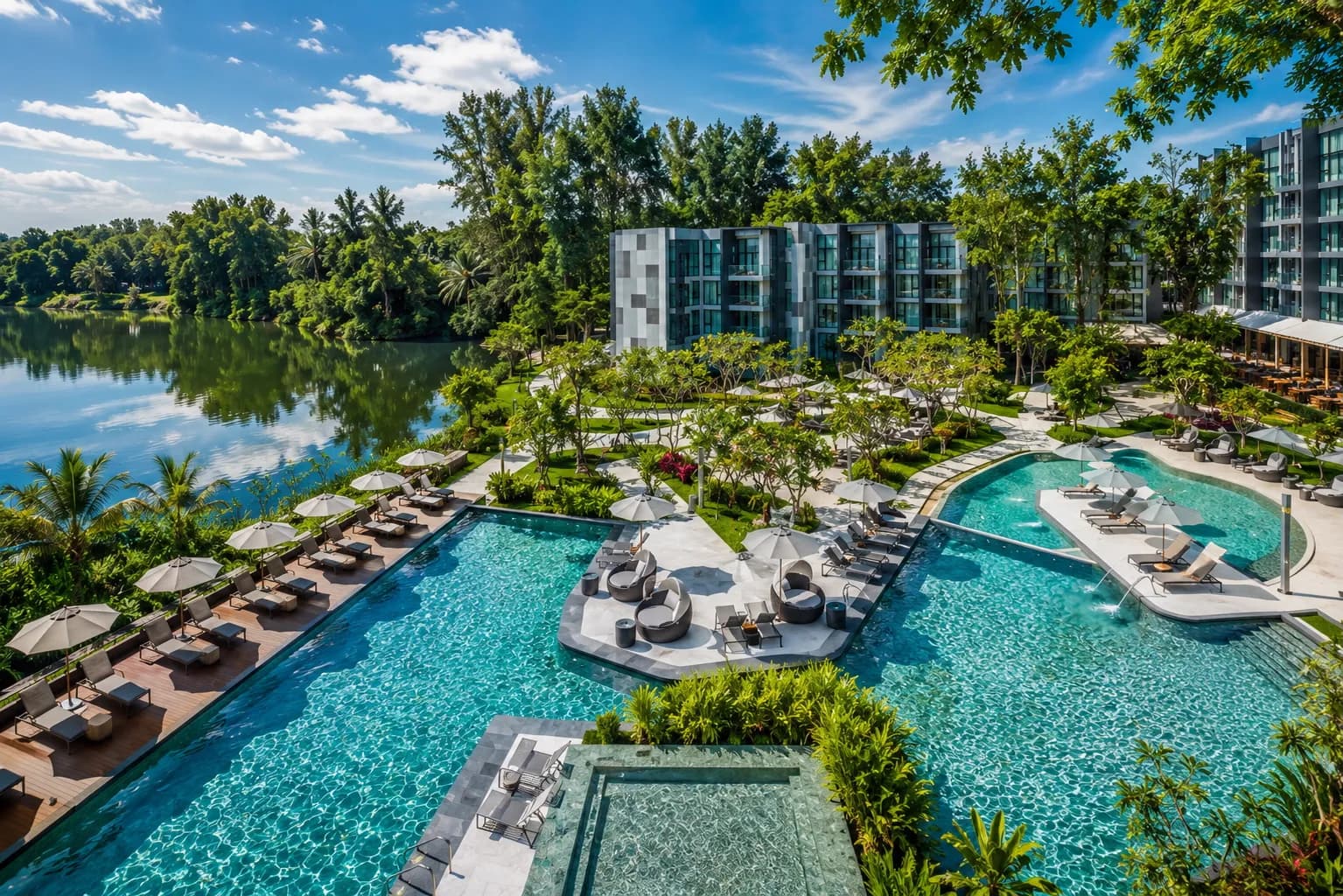 Suite Aqua 1BR |Pool & Gym | Cassia Laguna Phuket 1