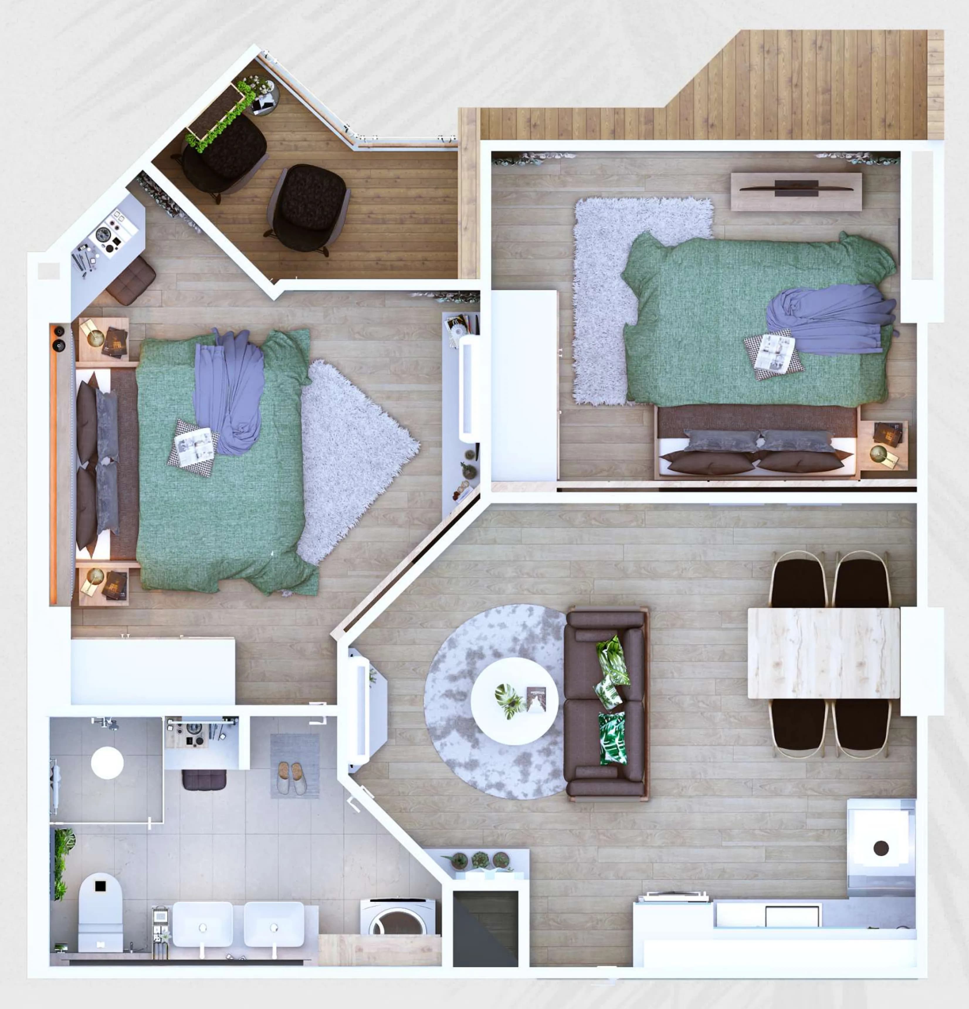 Serene Condo Surin · B414/415 1