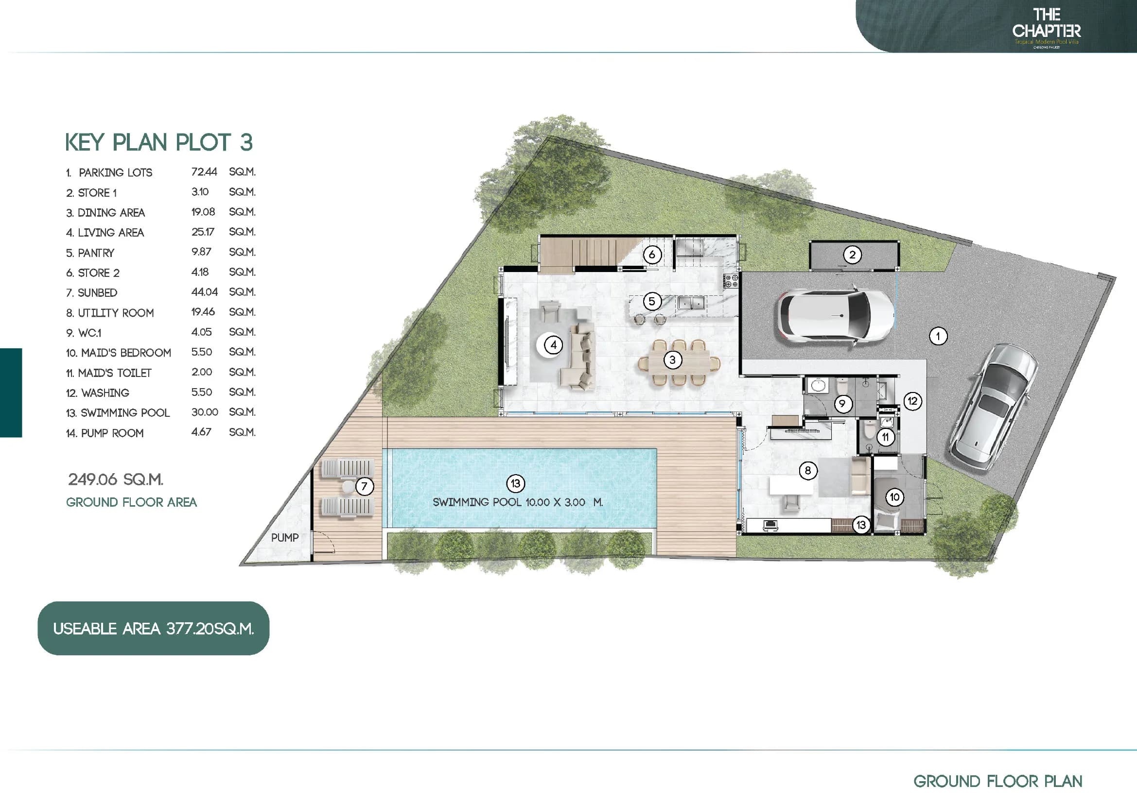 The Chapter Tropical Modern Pool Villa · C3 1