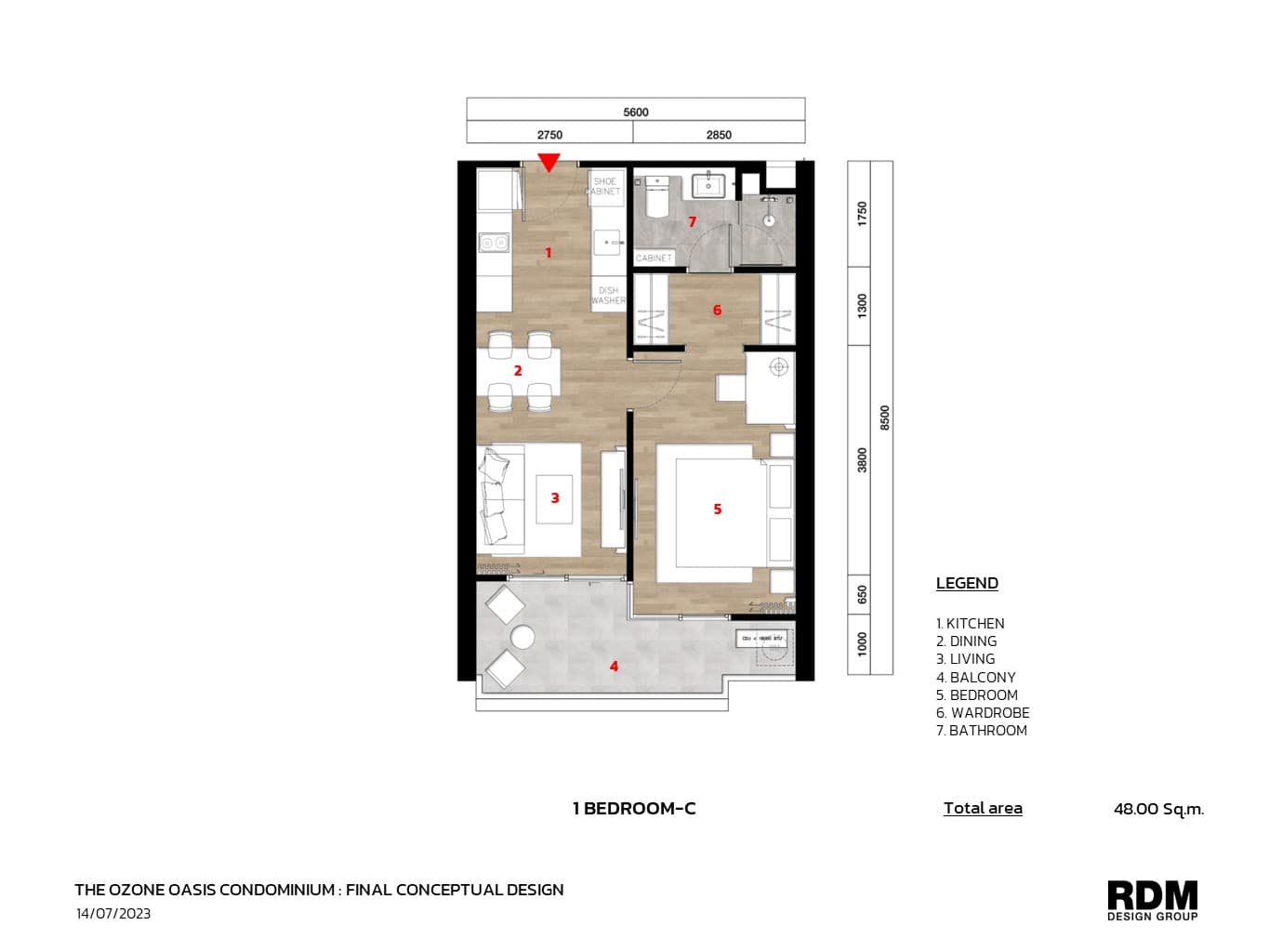 The Ozone Oasis Condominium · A403 1