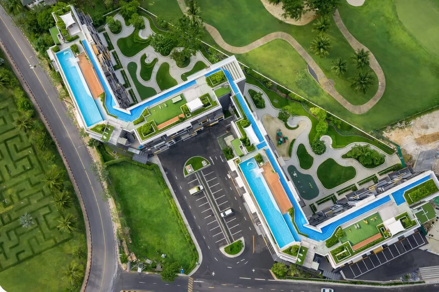 Suite Sky 1BR | Rooftop Pool & Gym|Laguna Skypark 1