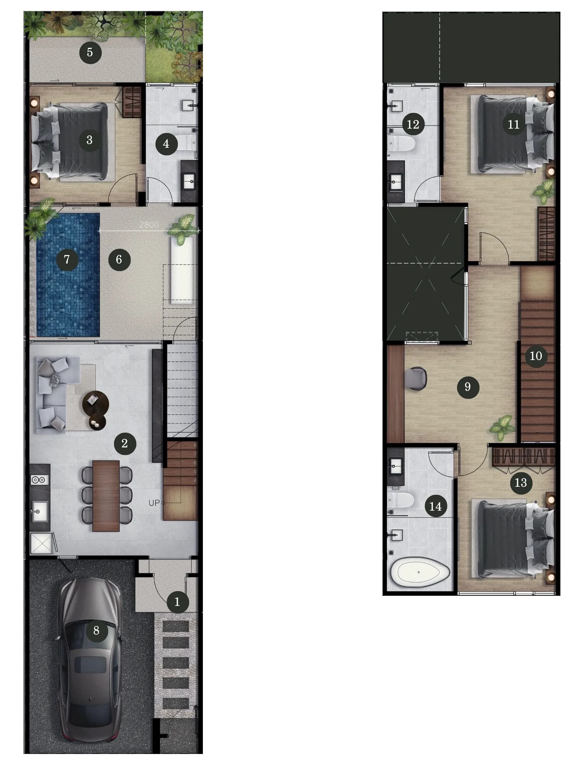 Aileen Residence Lagoon · T7 1