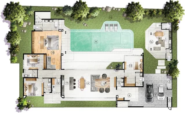 Avana Luxury Villa · A1 1