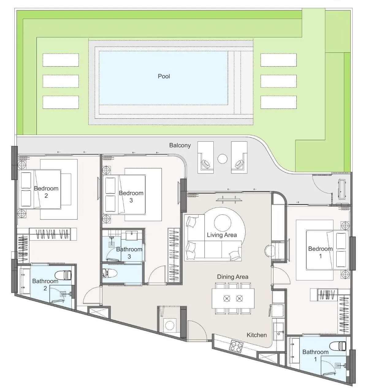 Bellaguna Golf Residences Hibiscus · 3102 1