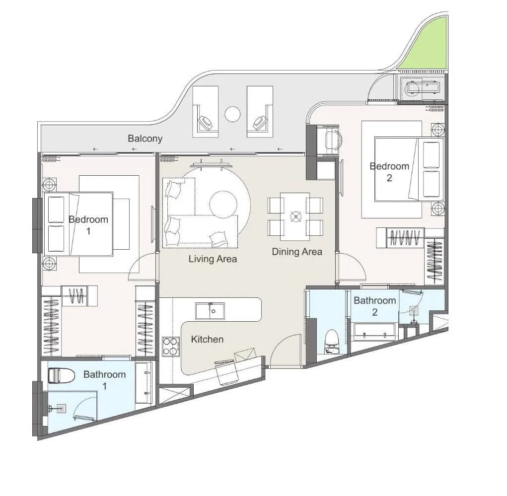 Bellaguna Golf Residences Hibiscus · 3206 1