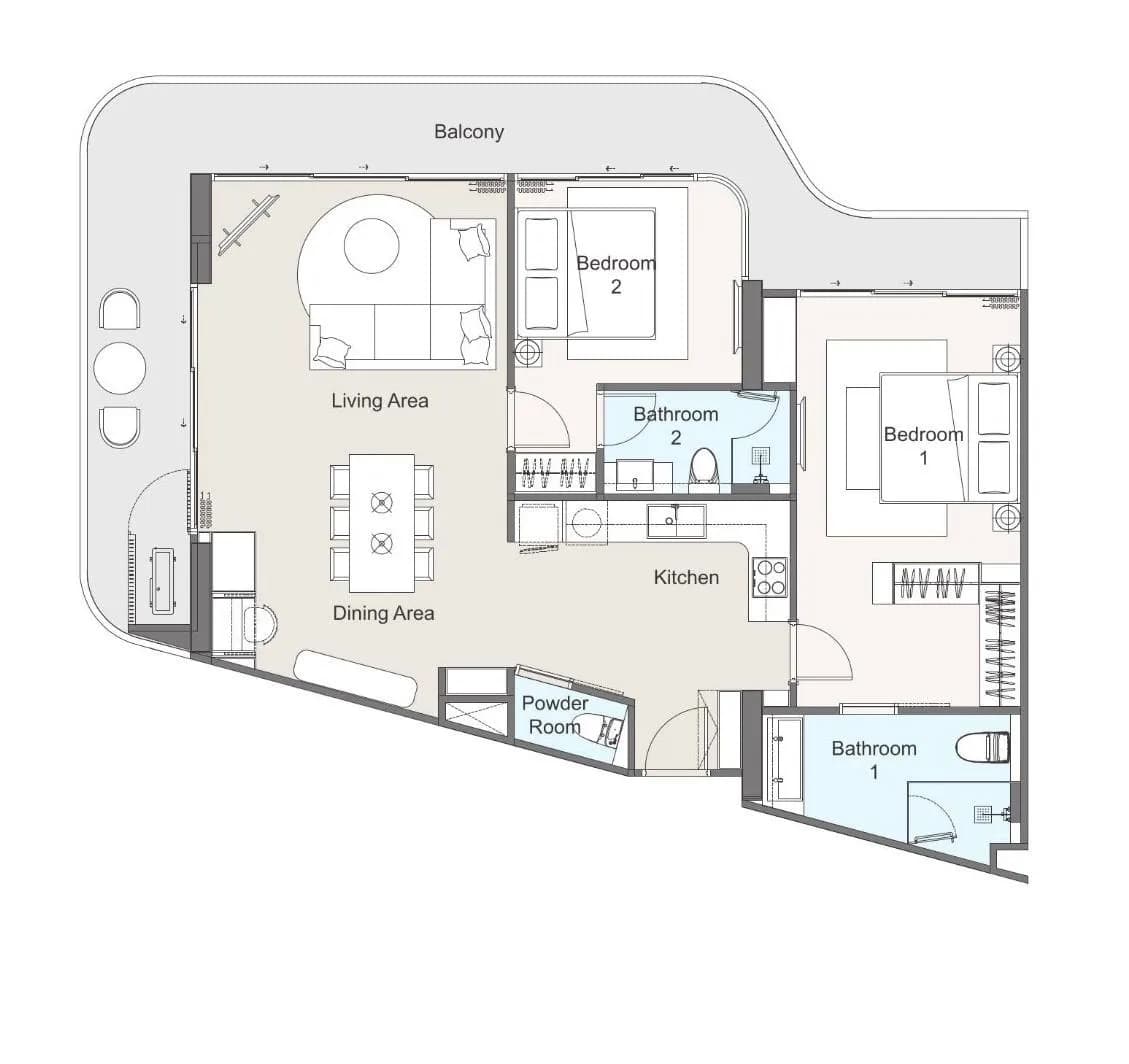 Bellaguna Golf Residences Hibiscus · 3308 1