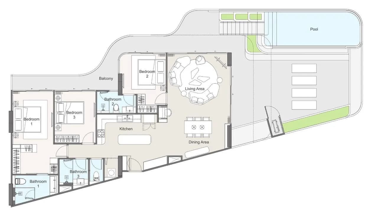 Bellaguna Golf Residences Hibiscus · 3505 1