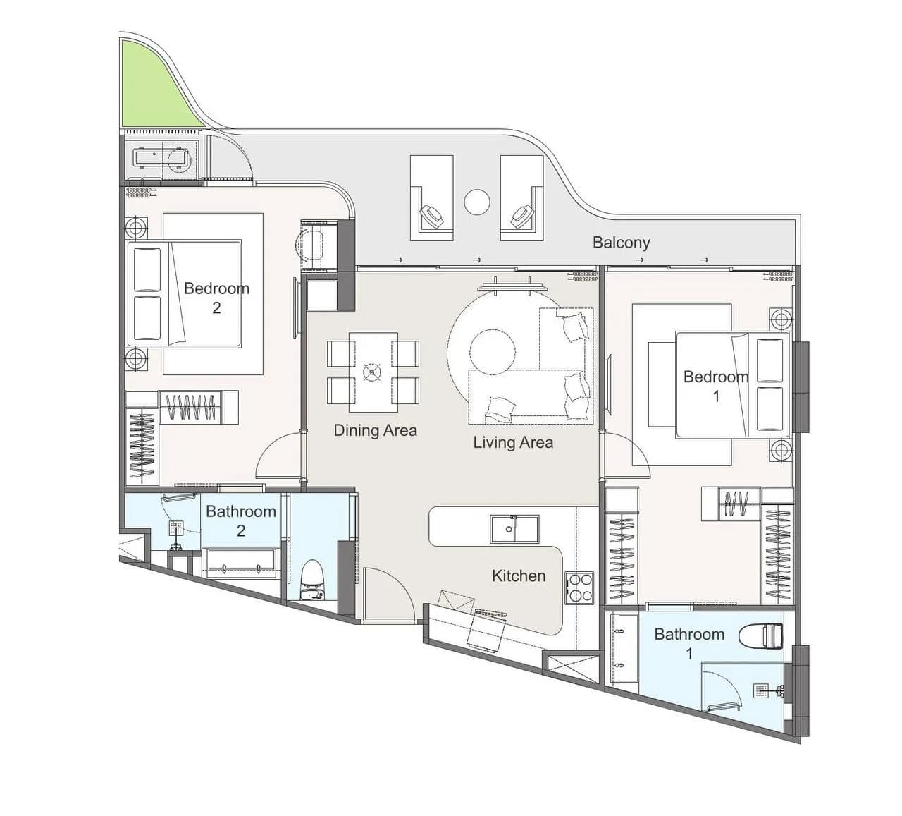 Bellaguna Golf Residences Hibiscus · 3606 1