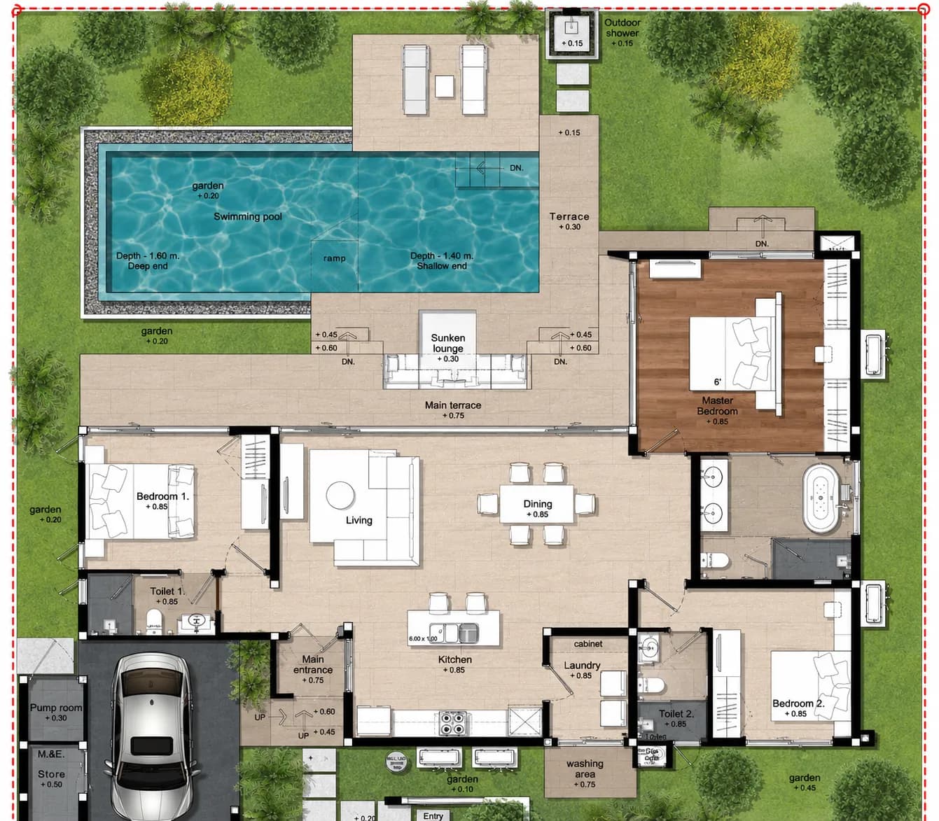 Botanica Modern Loft II · 01 1