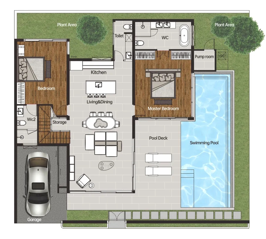 Elite Chalong Hidden Oasis Villas · 12A 1