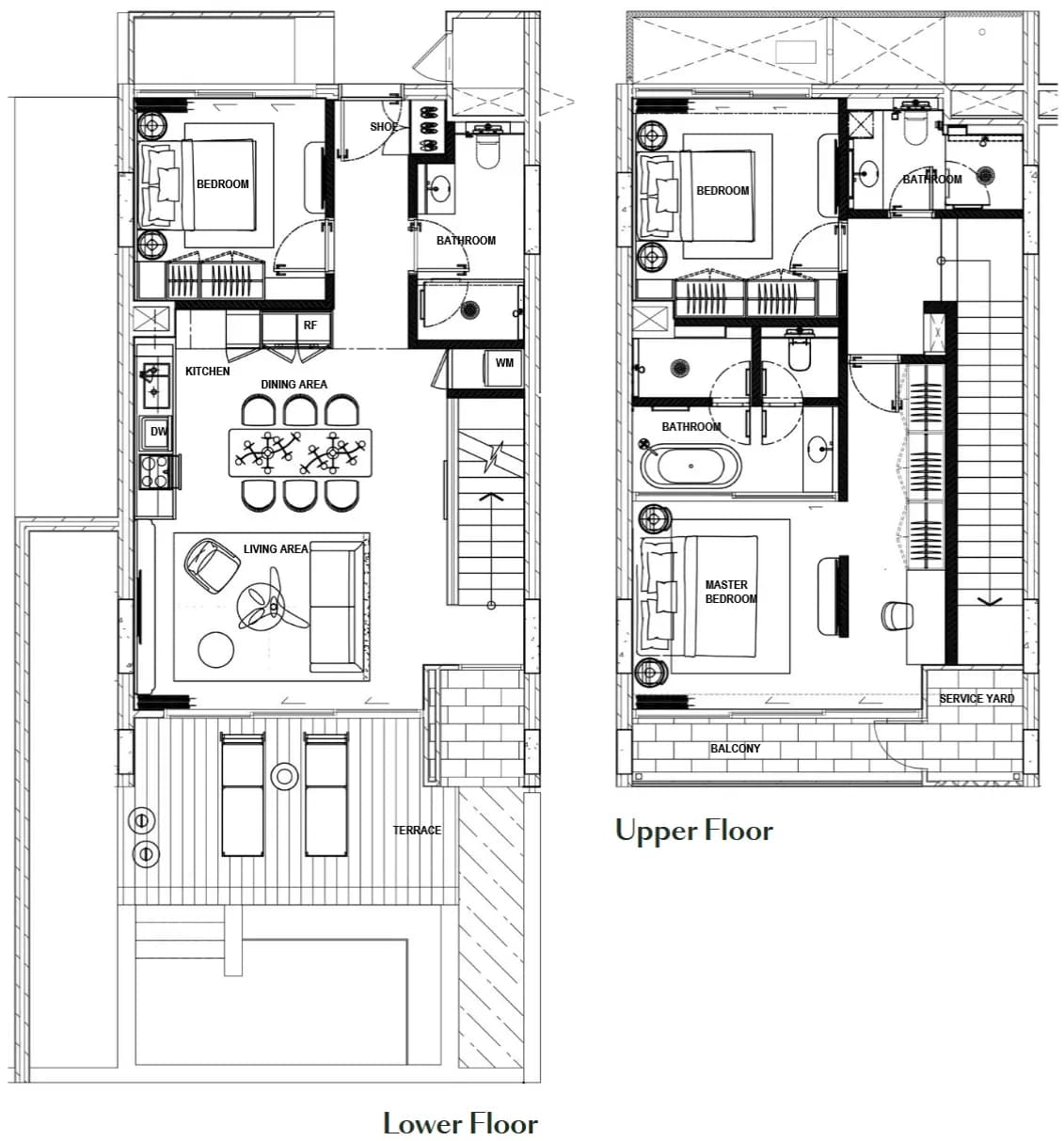 Gardens of Eden: Eden Residences · 3 BR Duplex 1