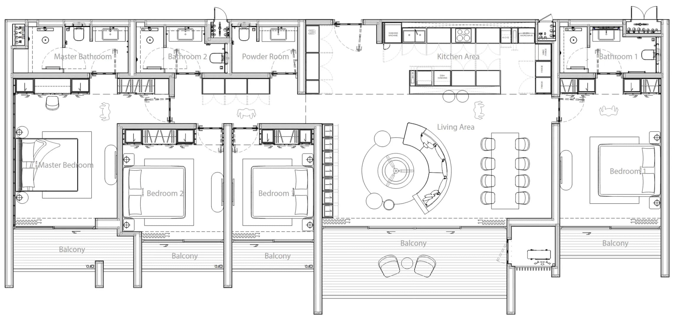 Gardens of Eden: Park Residences · 4 BR 1