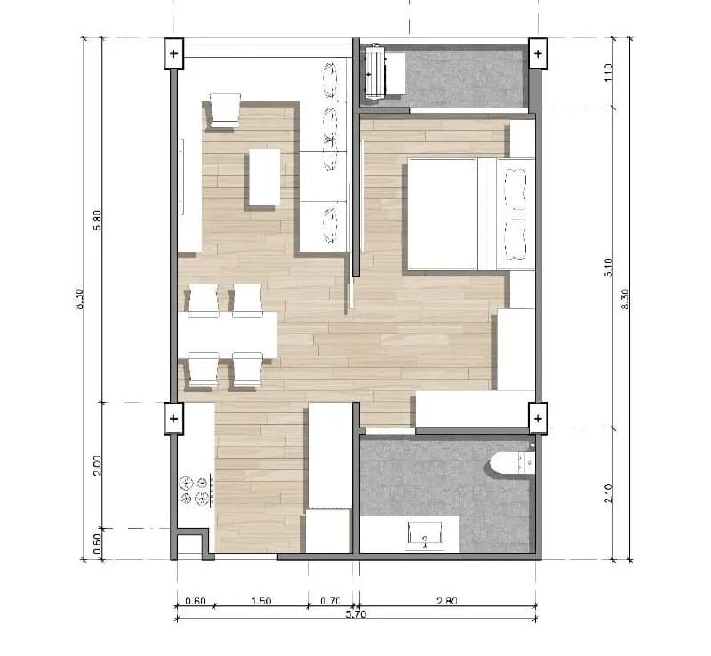 Hennessy Residence · F107 1