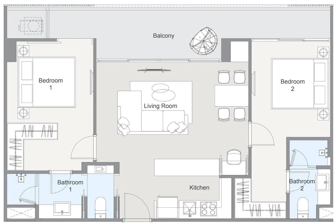 Laguna Lake Residences Aster · 1601 1