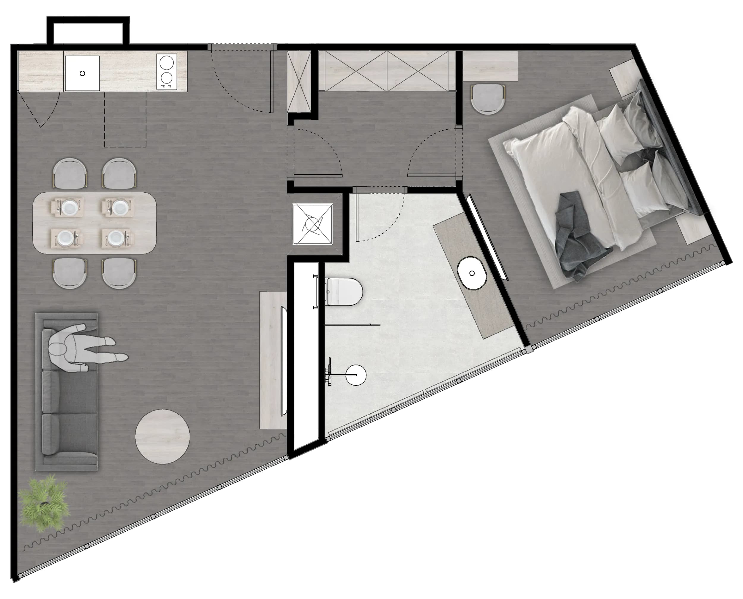 Raddison Next Point Condominimum · 1611 1