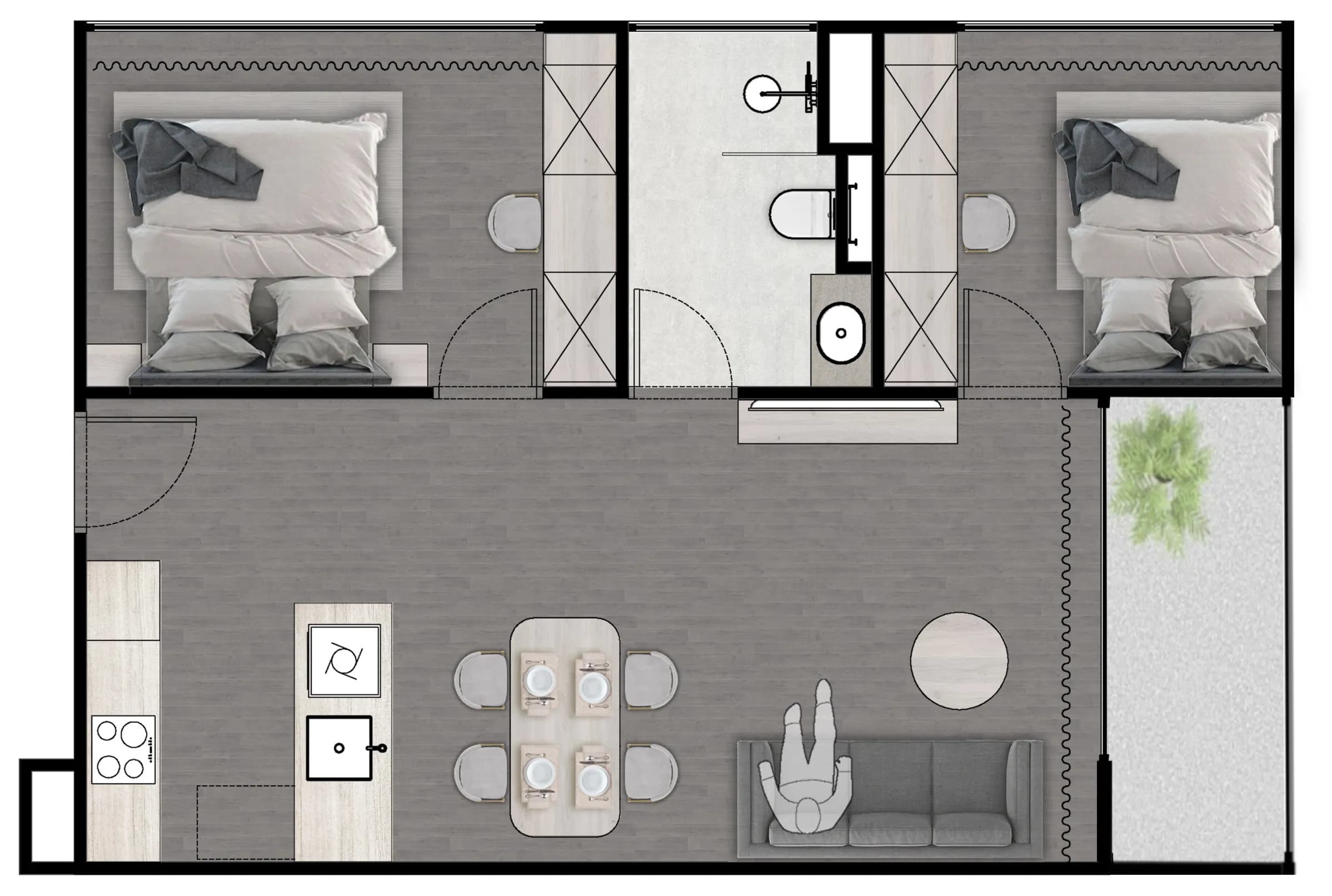 Raddison Next Point Condominimum · 1702 1