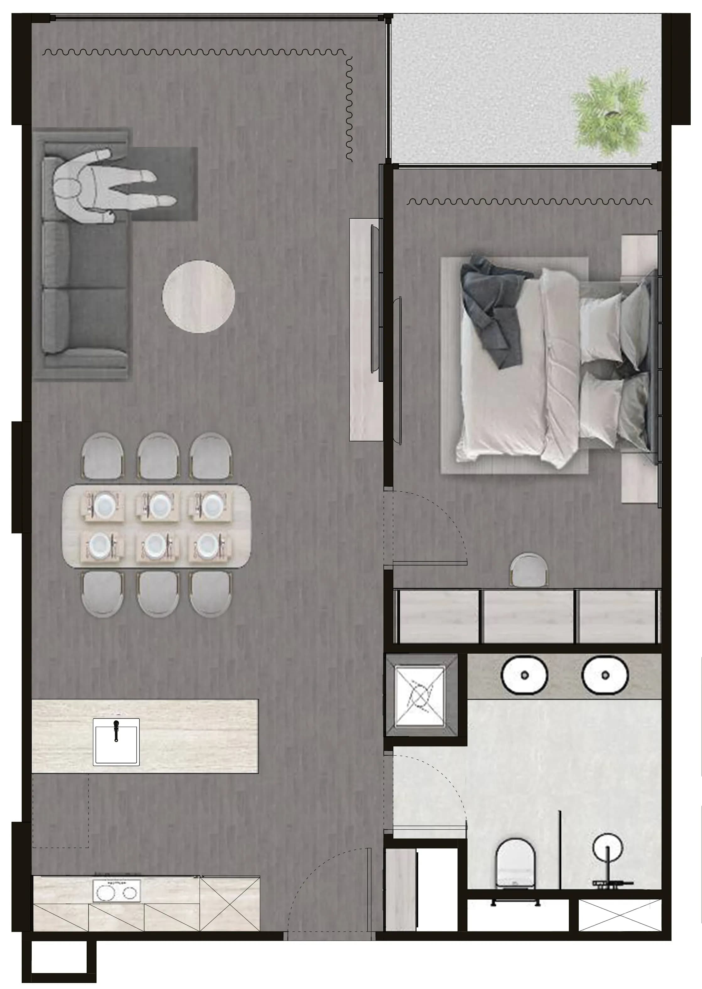 Raddison Next Point Condominimum · 1703 1