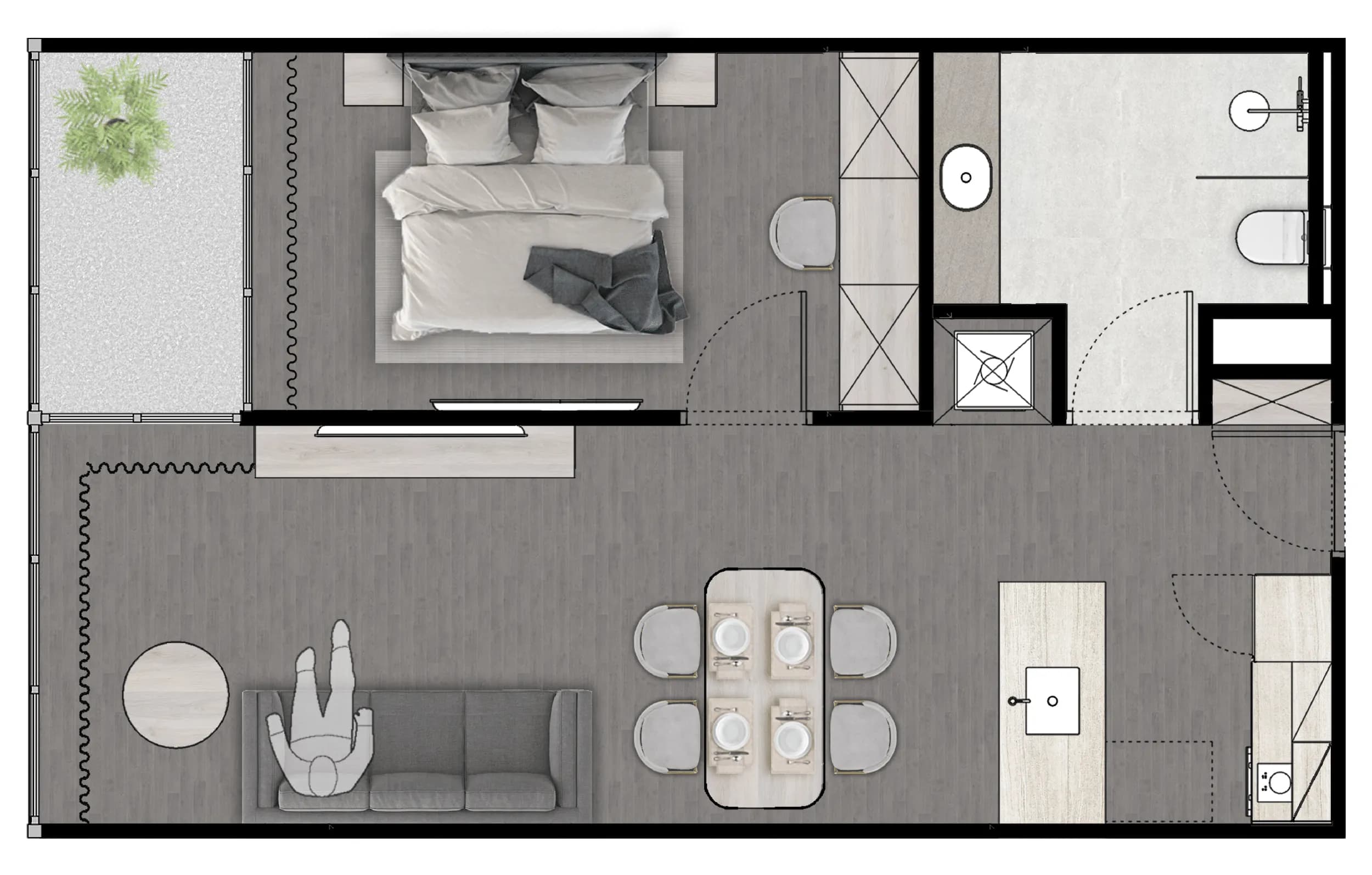 Raddison Next Point Condominimum · 2402 1
