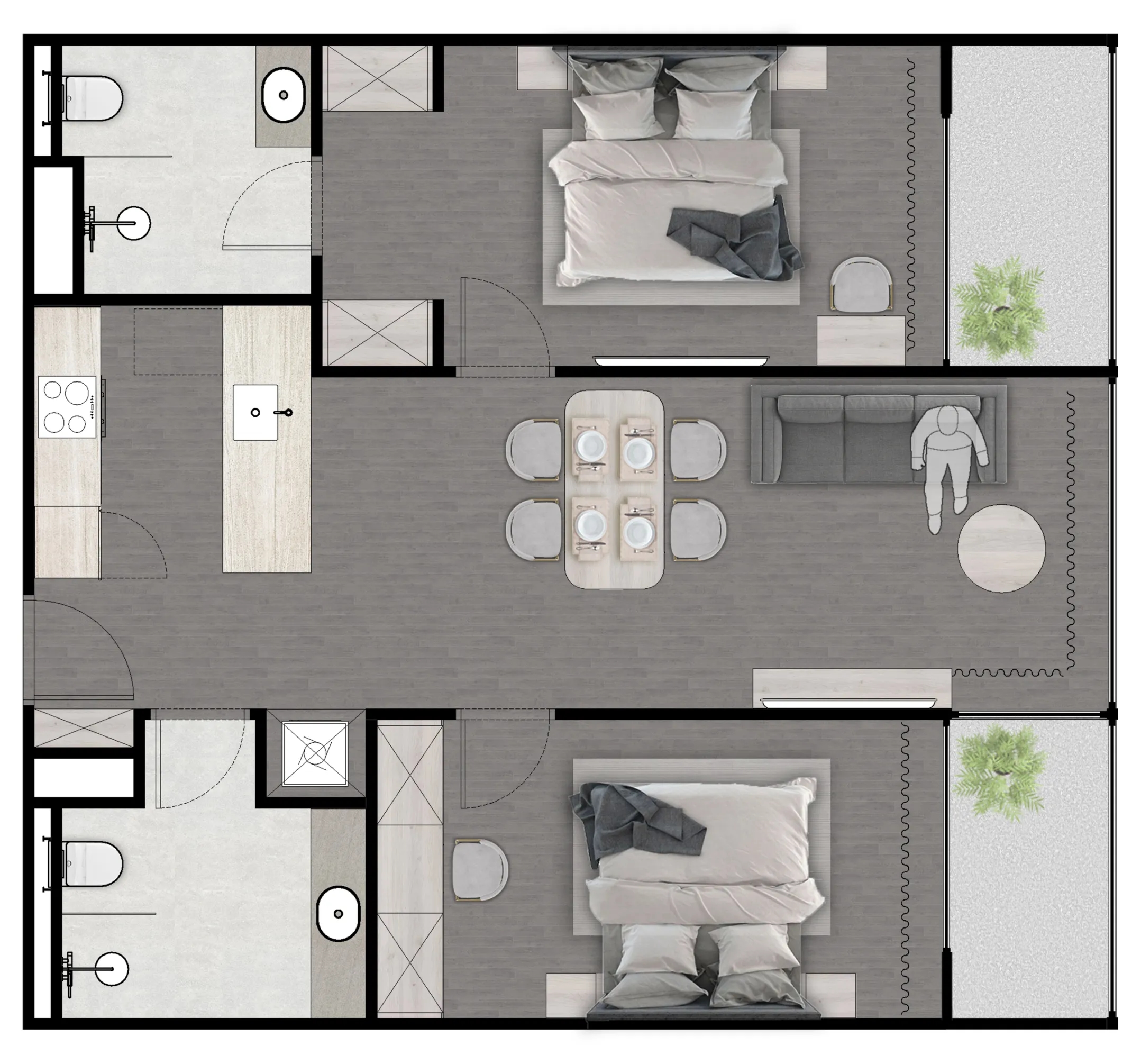 Raddison Next Point Condominimum · 2408 1