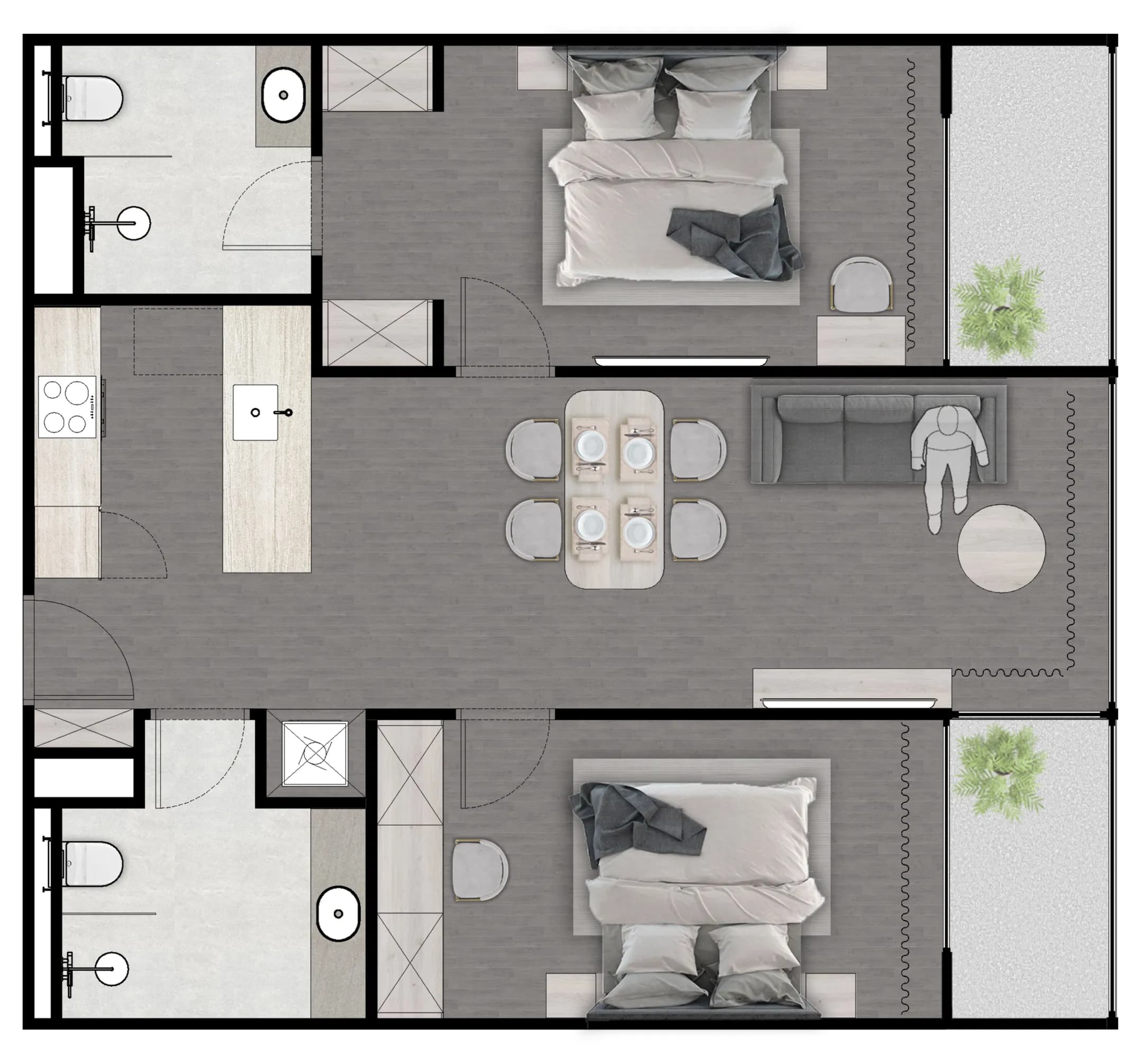 Raddison Next Point Condominimum · 2508 1