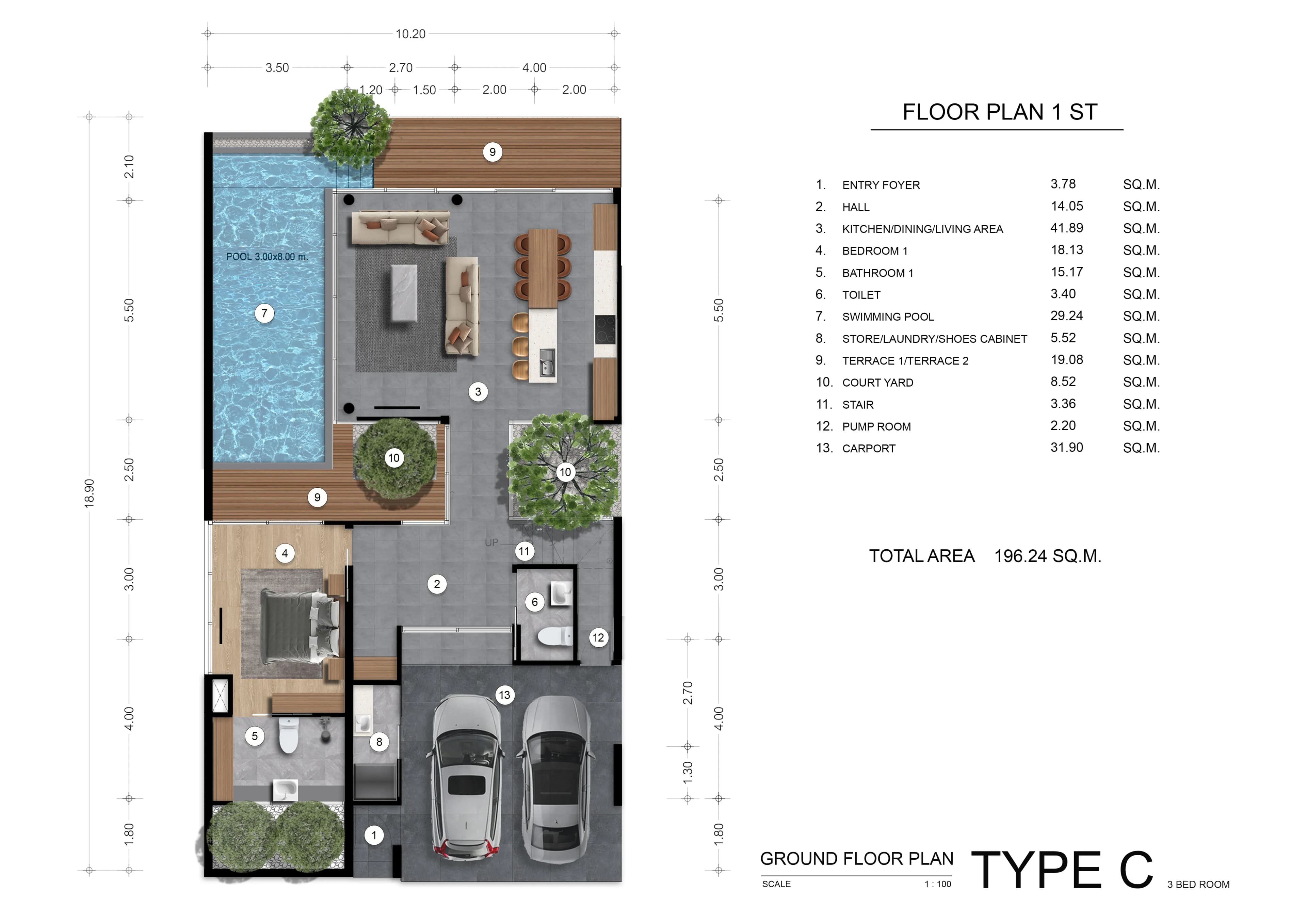 Rainpalm Villas · C1 1