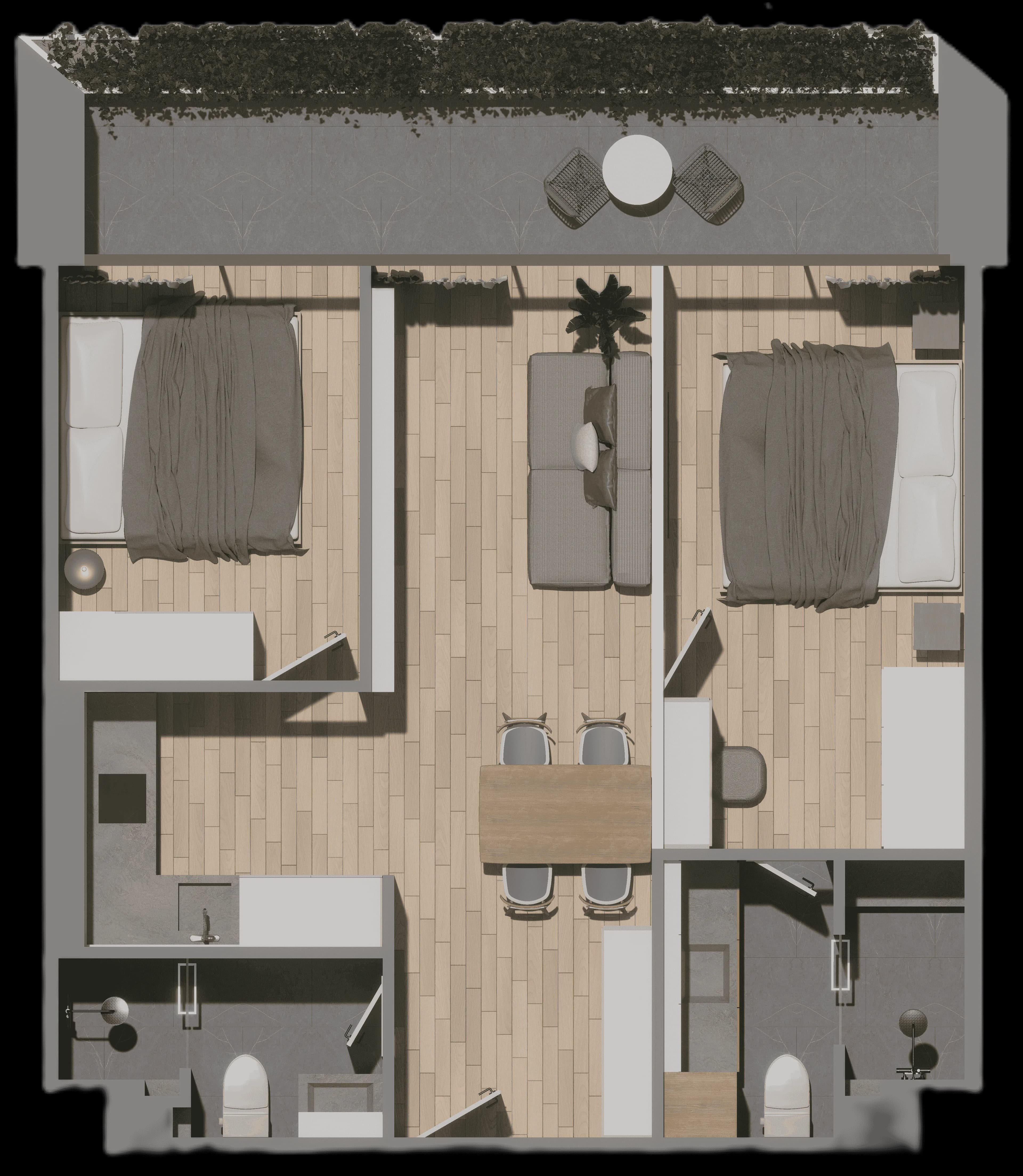 Serene Condo Layan · A101 1