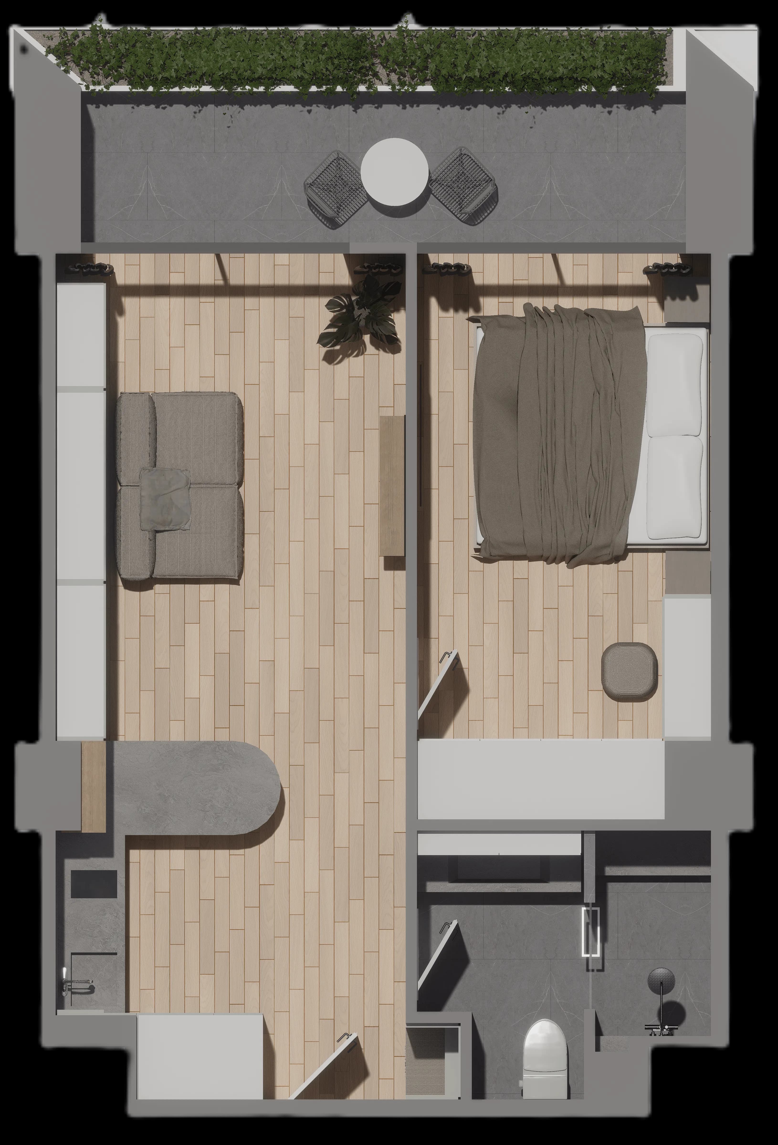 Serene Condo Layan · C403 1