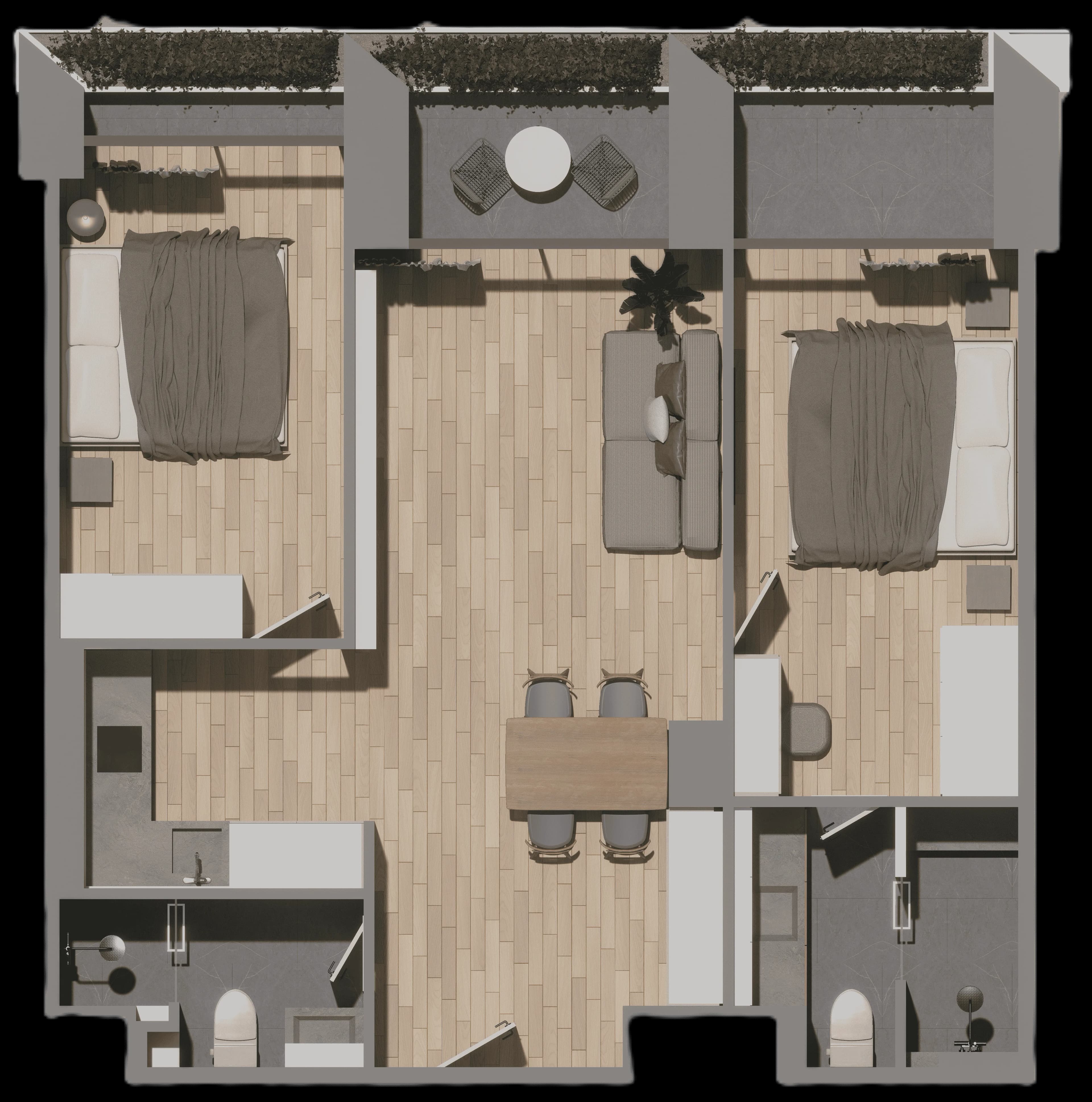 Serene Condo Layan · C608 1
