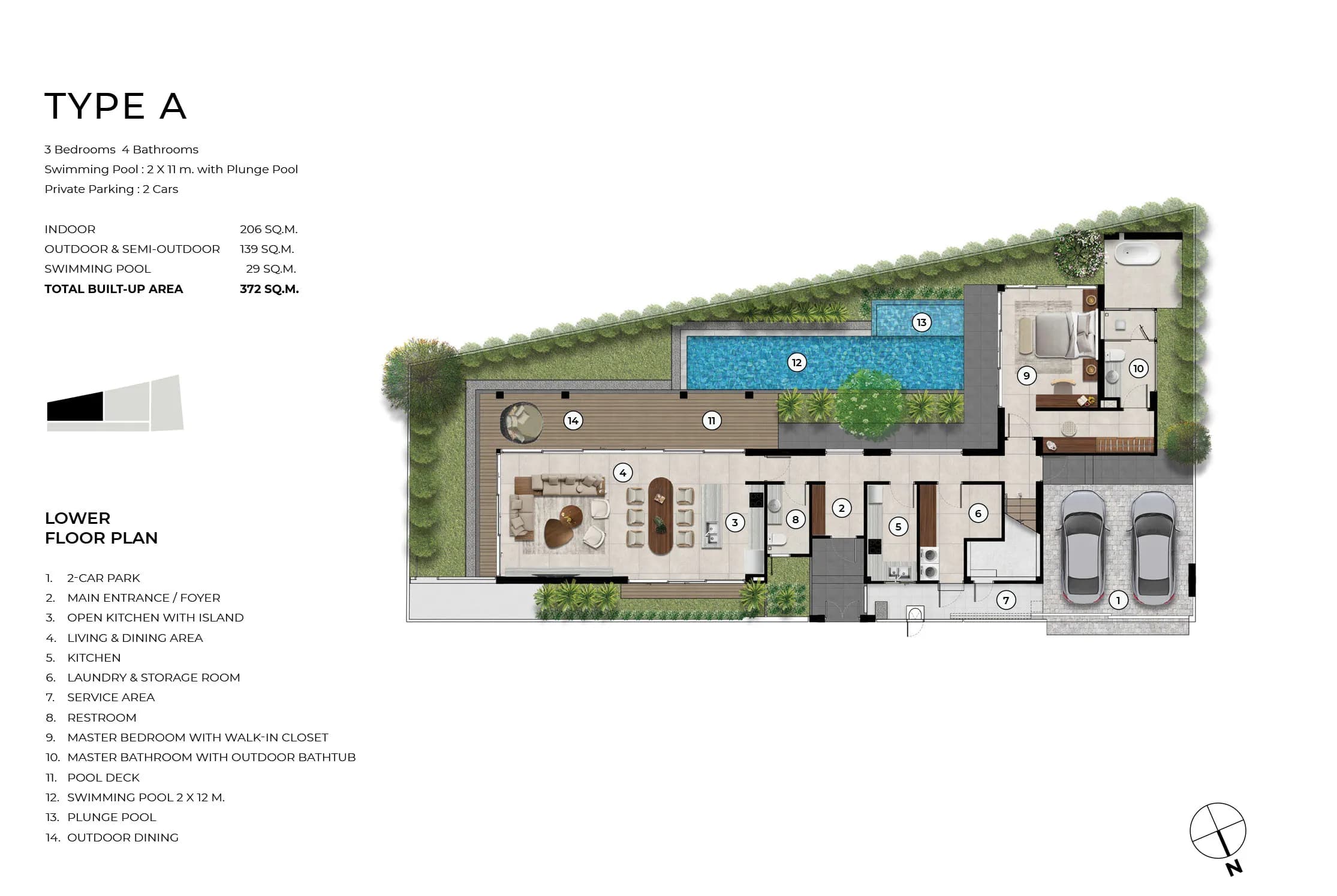 The Baya Villa · Type A 1