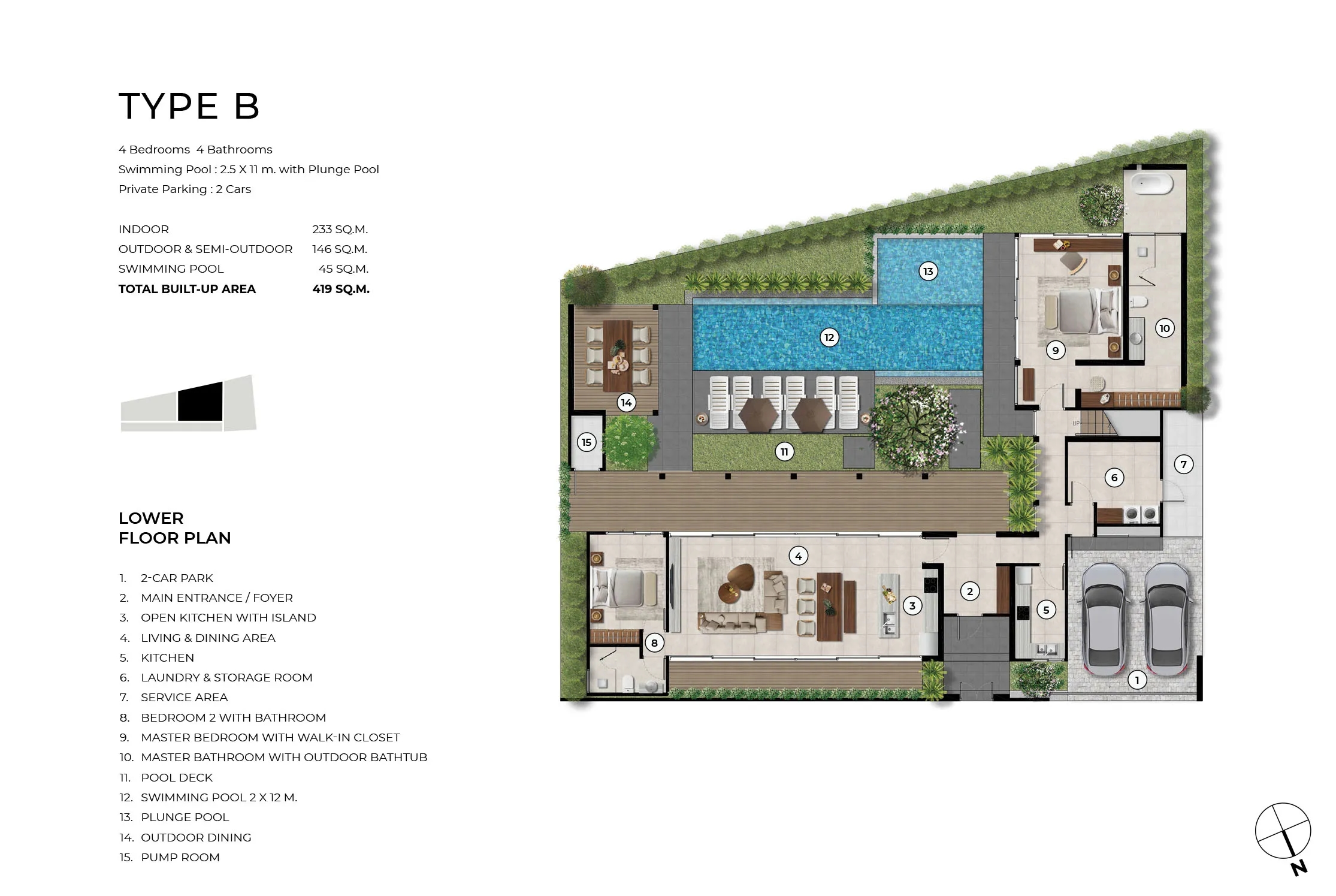 The Baya Villa · Type B 1