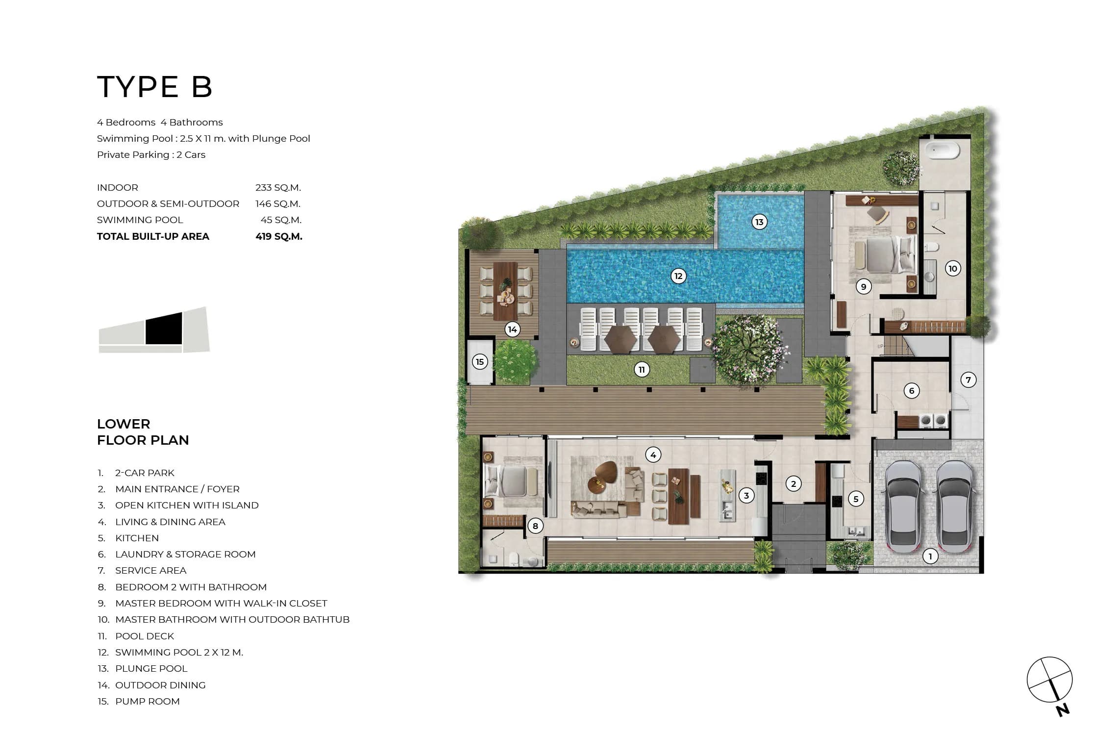 The Baya Villa · Type B 1