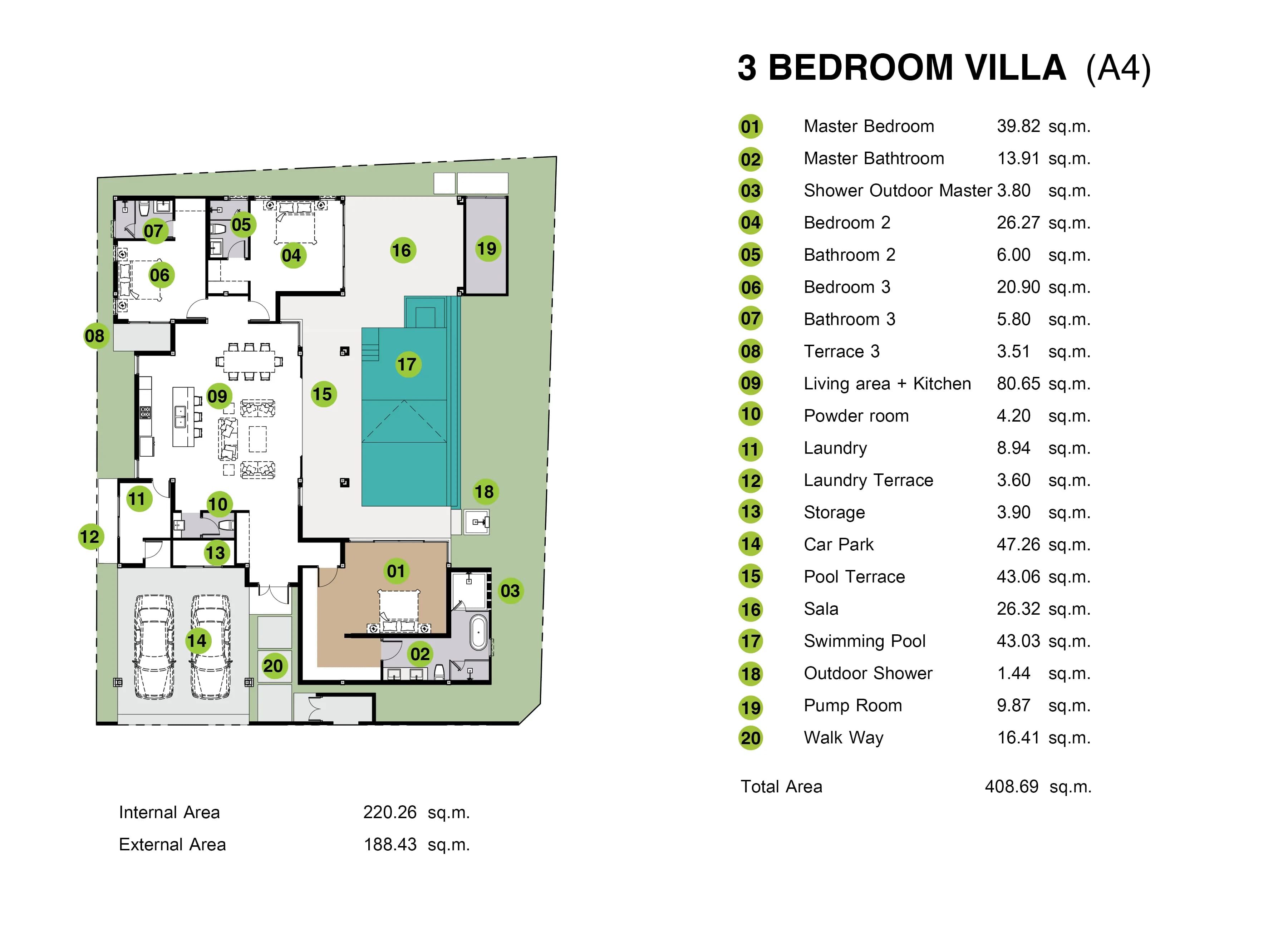 The Breeze Villas · A 4 1