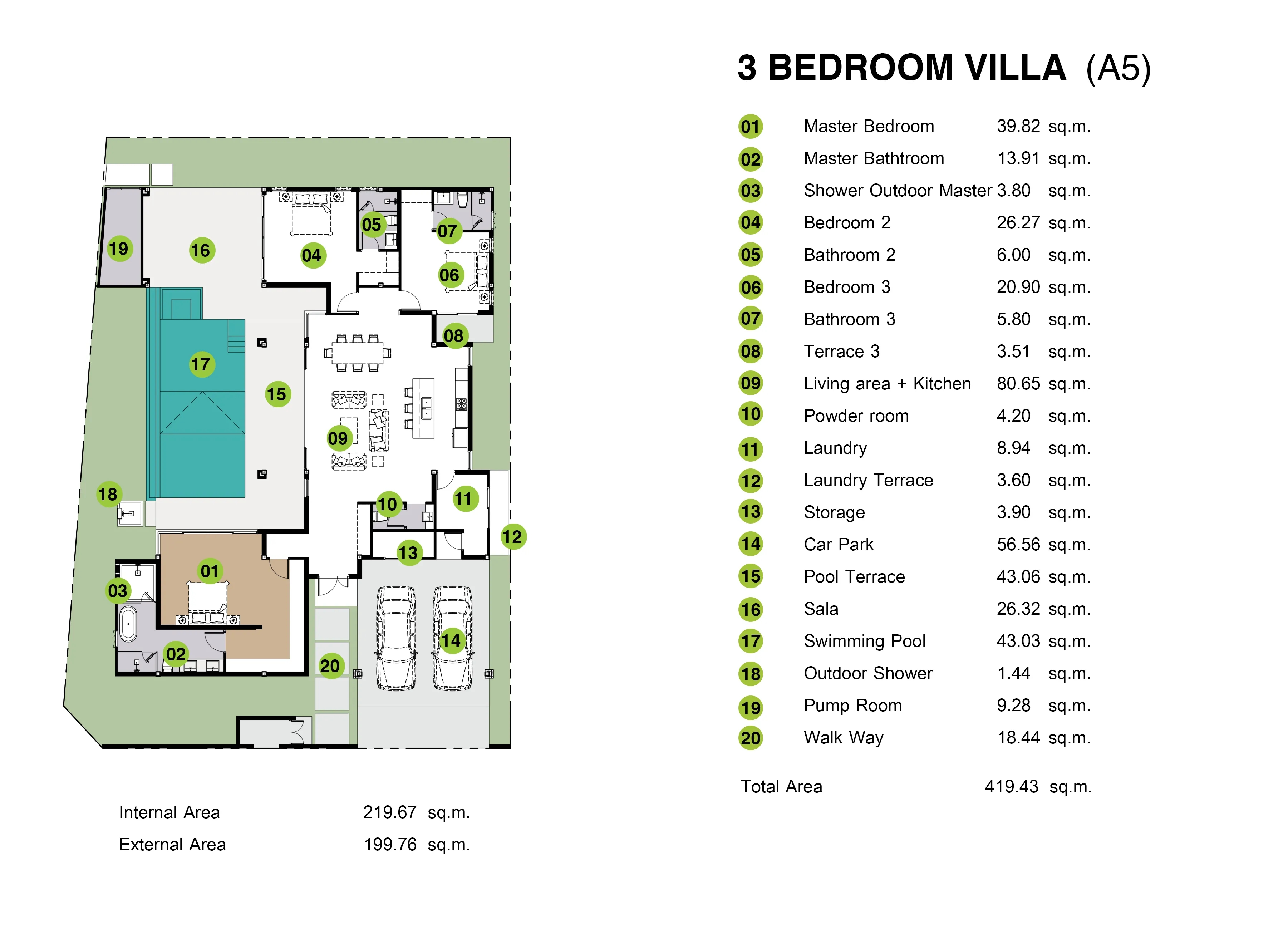 The Breeze Villas · A 5 1