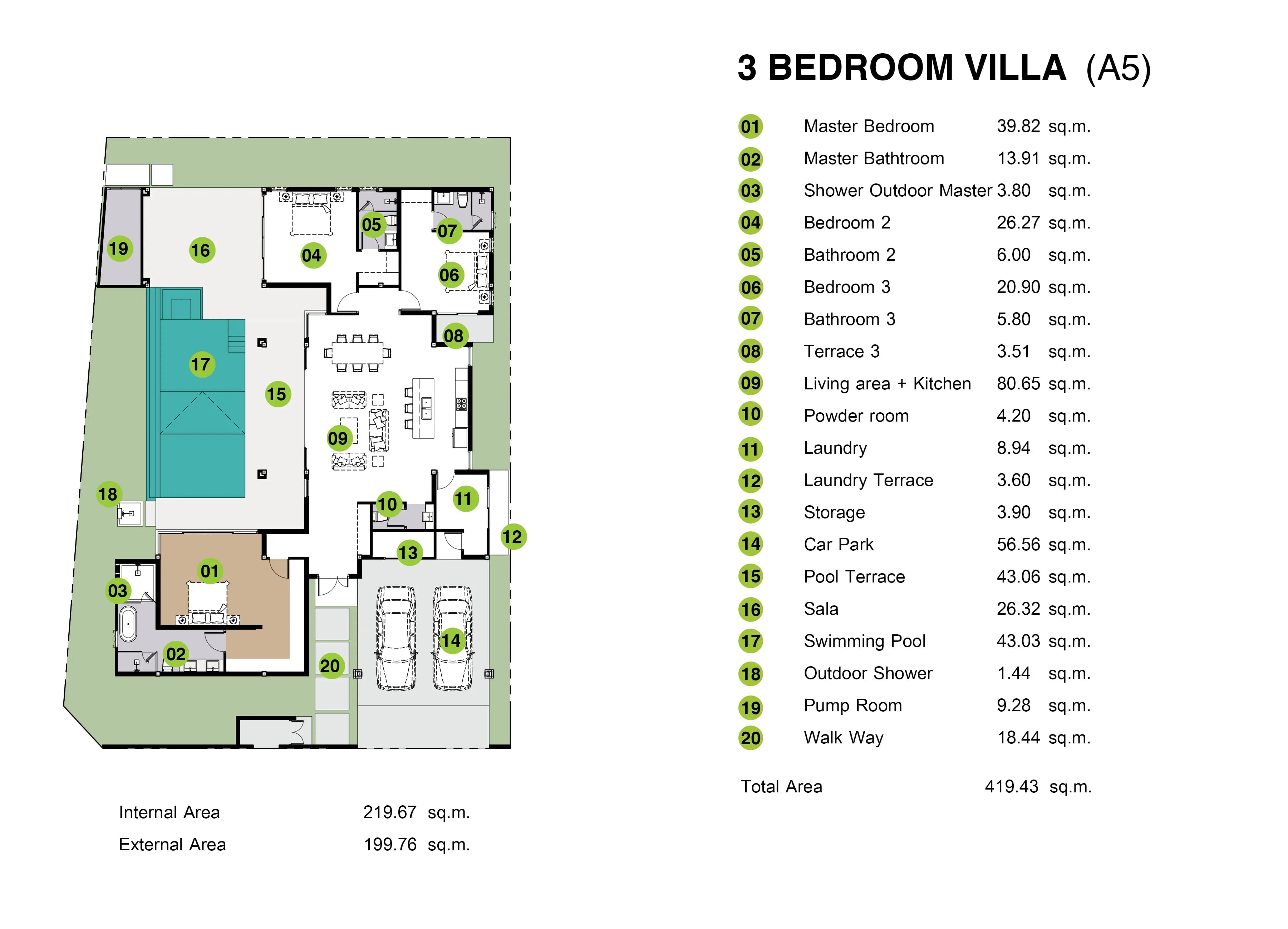 The Breeze Villas · A 5 1