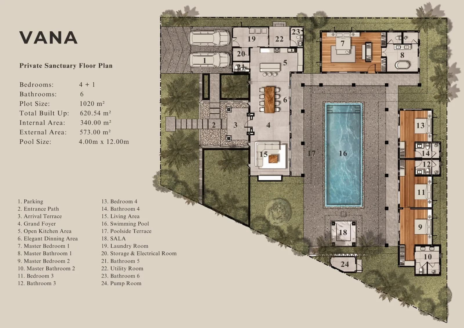 The Gardens by Vichara · Vana 1