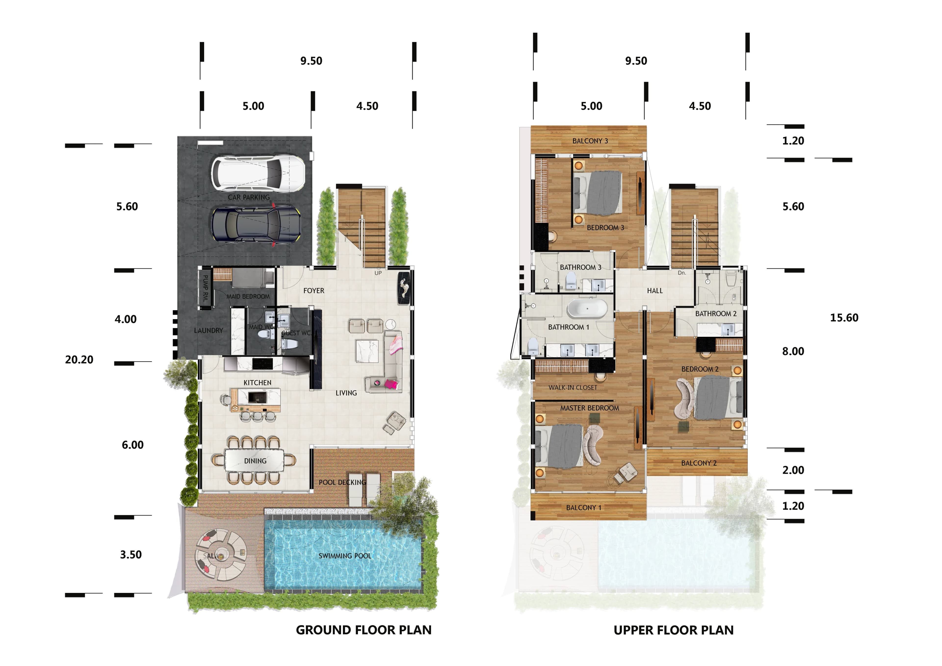 Unique Eco Viva · Villa 2 Type B 1