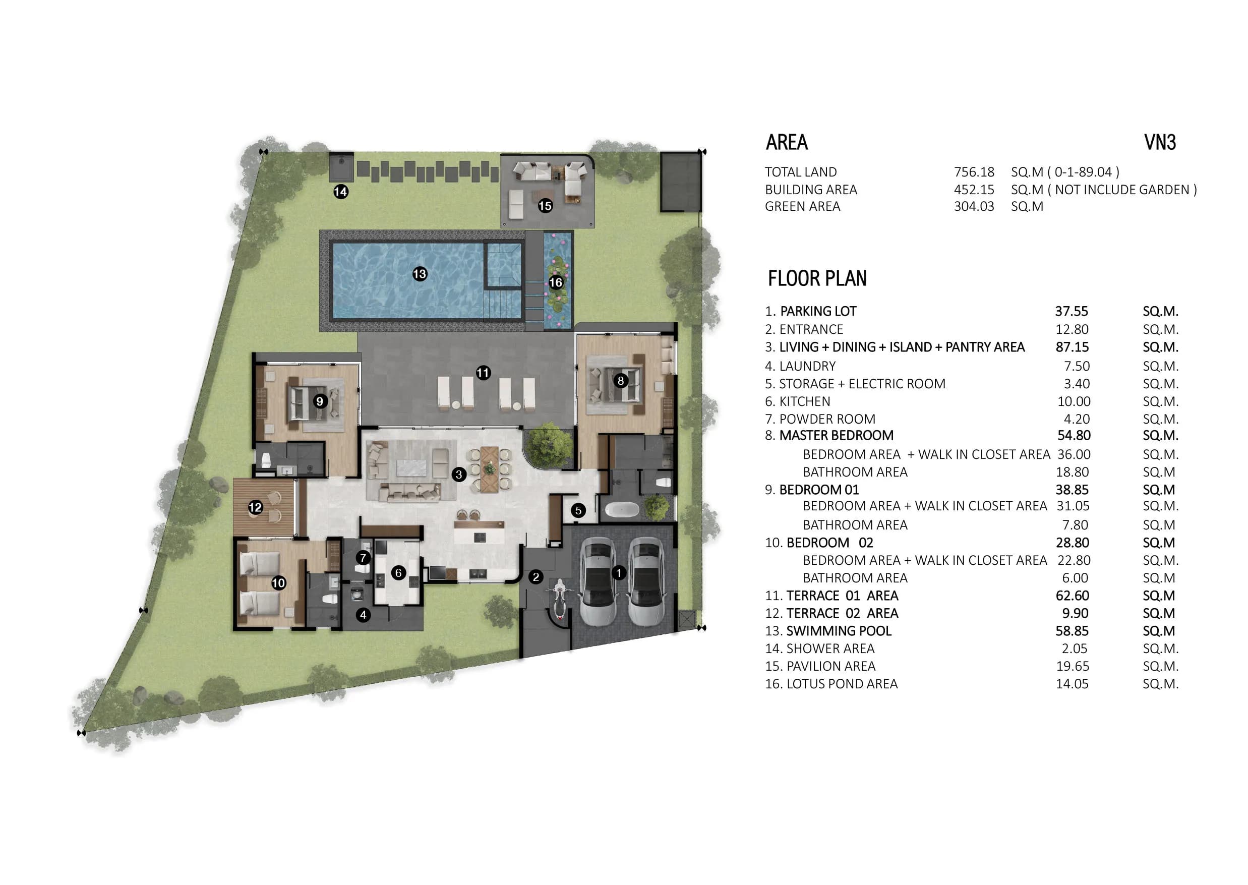 Vimannaya Residence · VN3 1