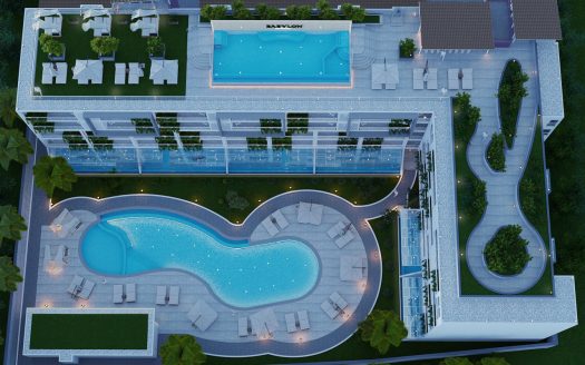 2-bedroom apartments Type E at Babylon Sky Garden Phase 2